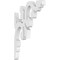 Ekena Millwork Milton Architectural Grade PVC Bracket, 5/8"W X 4 1/2"D X 7"H BKTP01X04X07MI - alternate 1